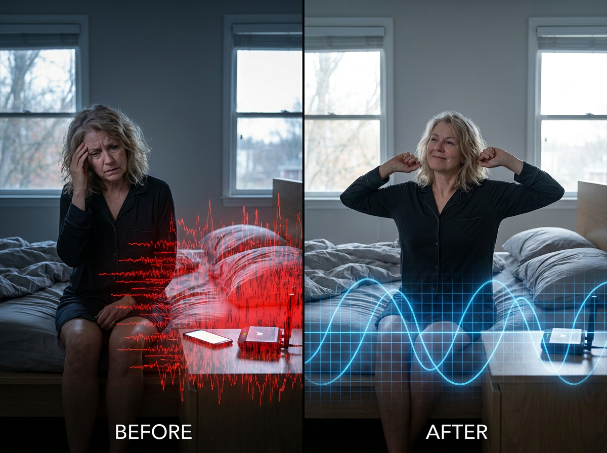 Less anxiety and irritability